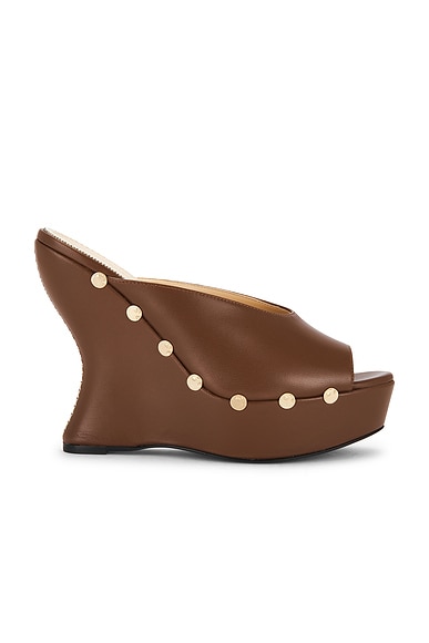 Magda Butrym Wedge Sandal in Brown