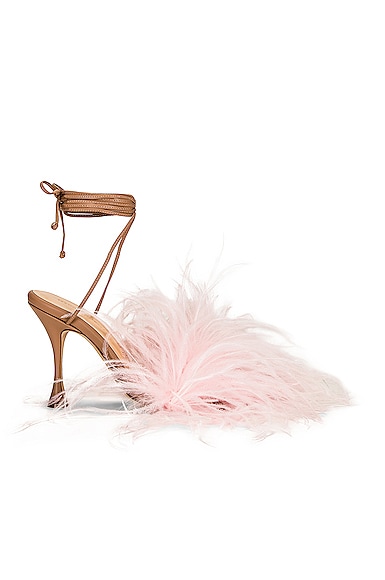 Strappy Feather Sandal