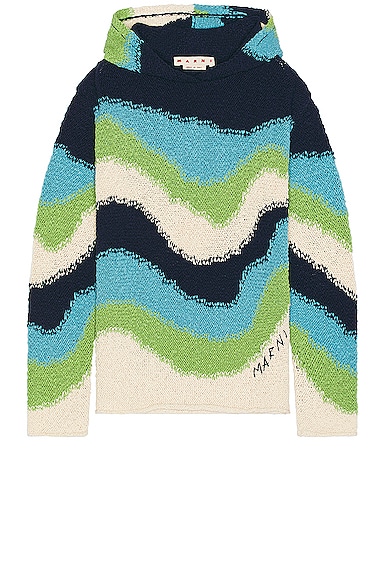 MARNI ニット セーター 38 美品 ブルー