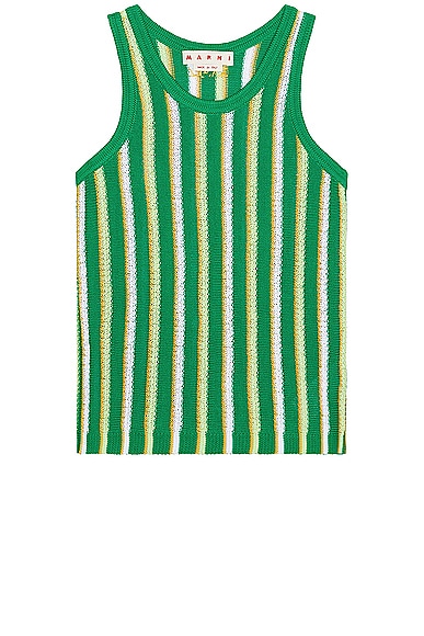 Marni Roundneck Sweater in Sea Green