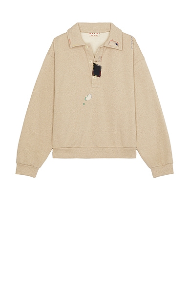 Marni Sweatshirt in Light Camel