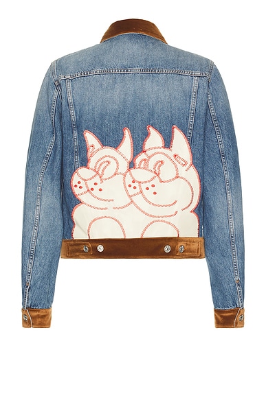 Marni Denim Jacket in Deep Blue