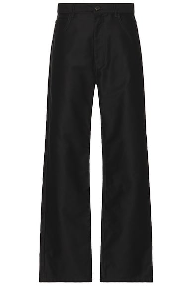 中華のおせち贈り物 by DRKSHDW Rick FWRD | Black in Cut Geth Knee Double Owens パンツ