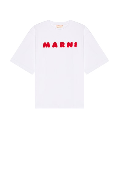 Marni T-Shirt in Lily White