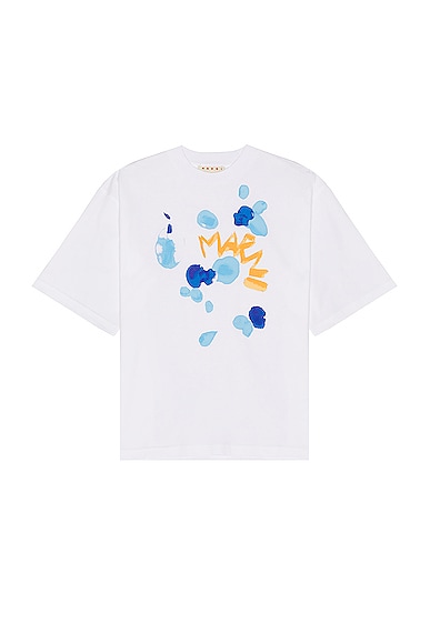 Marni T-Shirt in Lily White