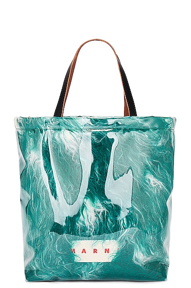 バッグ Marni tote bag Marni Tote Bag in Jade | FWRD