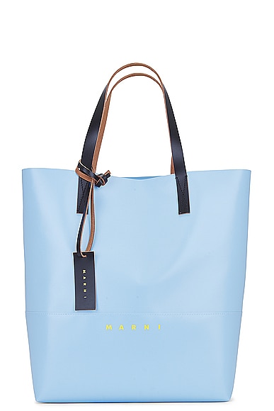 Marni Tote N/S in Light Blue