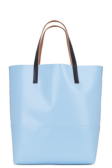 Shop Marni Tote N/s In Light Blue