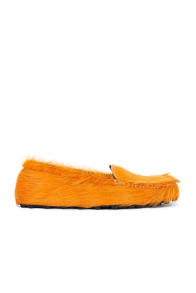 Marni Moccasin Shoe in Pumpkin