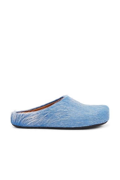 Marni Fussbett Sabot in Blue Lilac | FWRD