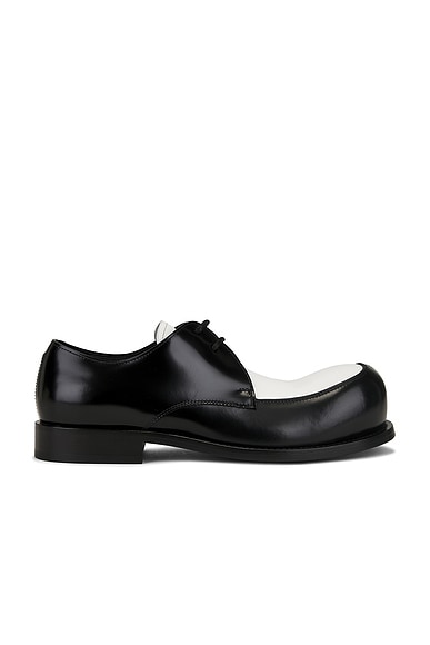 Marni Laced Shoe in Black & White