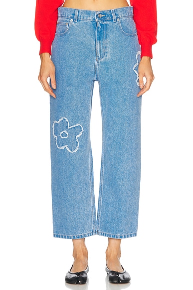 Cropped Leg Jeans