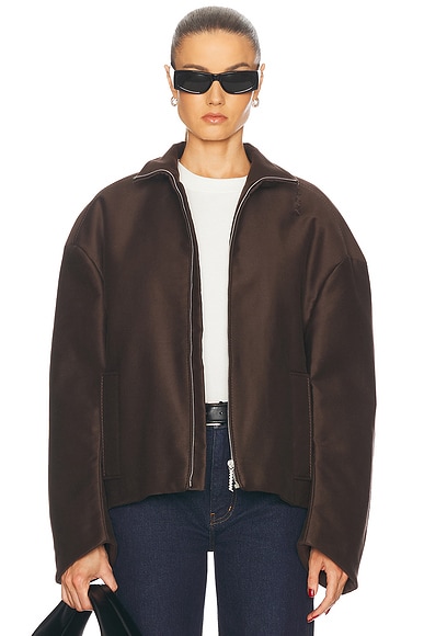 Marni Bomber Jacket in Moca