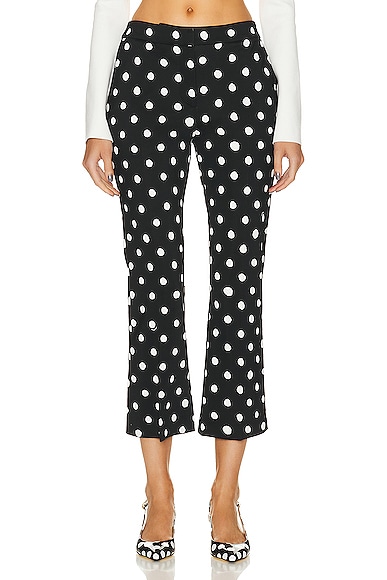 Marni Cropped Pant in Black
