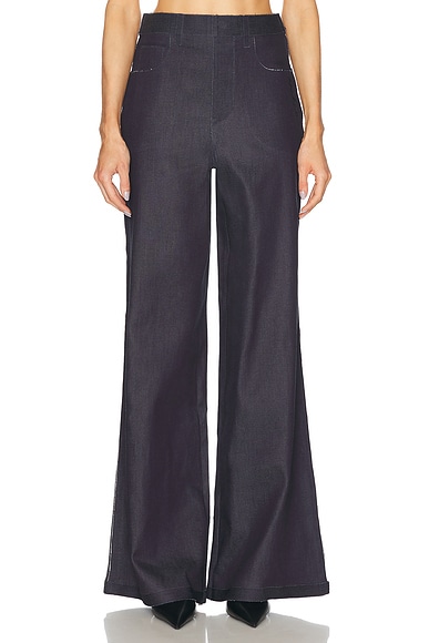 Marni Flare Leg in Blublack