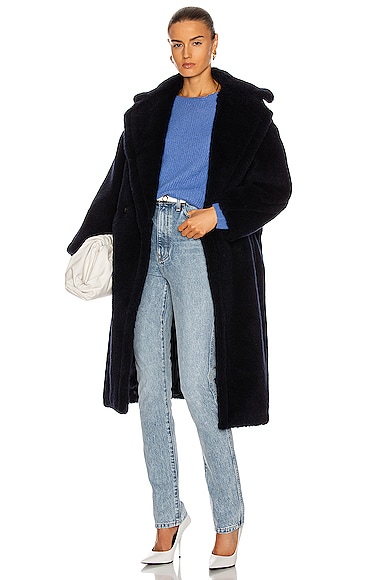 Max Mara Tedgirl Coat in Ultramarine