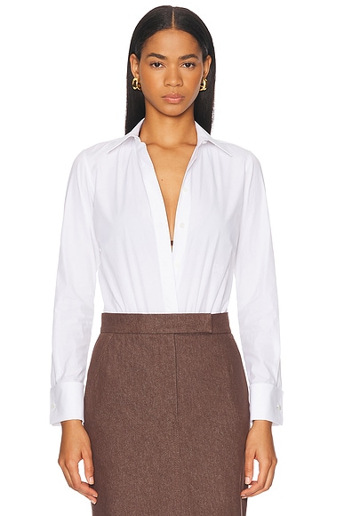 Max Mara Angora in Optical White