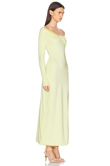 Maygel Coronel Belice Dress In Lime
