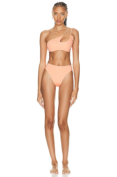 Barajas Bikini Set in Peach