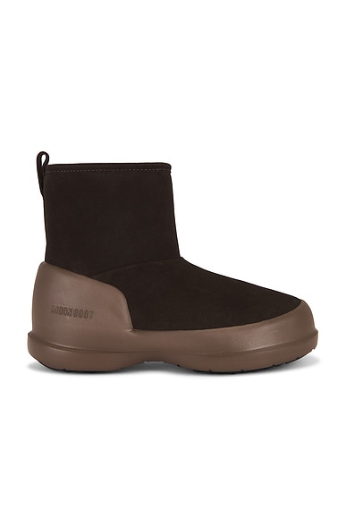 MOON BOOT Mezzaluna Mid Boot in Dark Brown