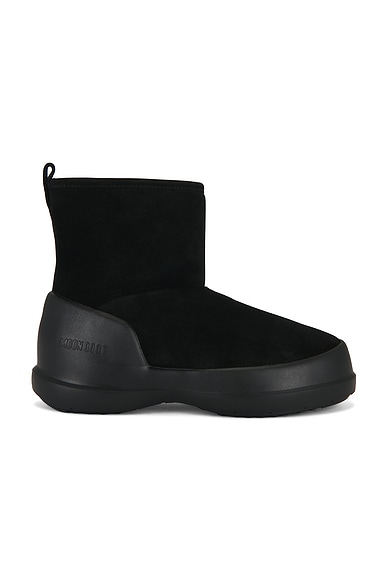MOON BOOT Mezzaluna Mid Boot in Black