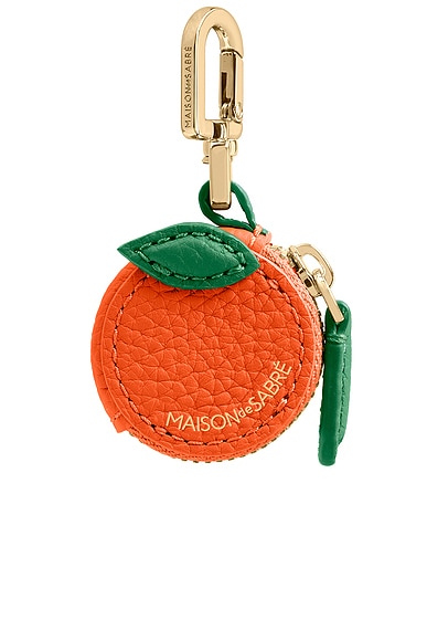 MAISON DE SABRÉ Sabrémoji Fruit Charm in Orange Charm