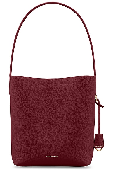 MAISON de SABRÉ Bucket Soft Tote in Plum Nude