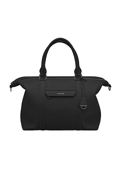 MAISON DE SABRÉ The Weekend Bag in Black Caviar