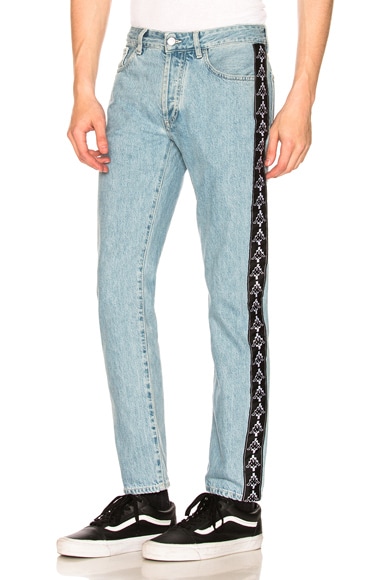 x Kappa Blue Antifit Jeans