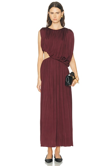 Gathered Draped Dress