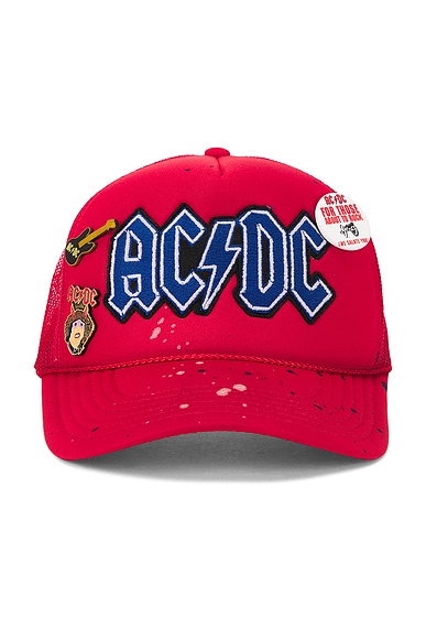 Madeworn AC/DC Hat in Red