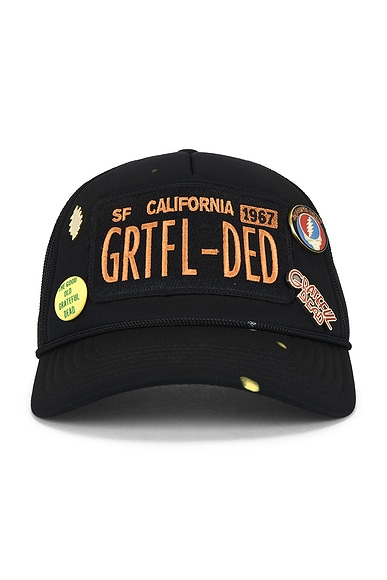 Madeworn Grateful Dead Hat in Black