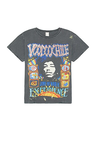 Madeworn Jimi Hendrix Voodoo Child Tee In Dusk