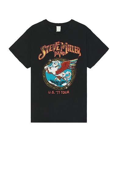 Madeworn Steve Miller Band Tee in Coal