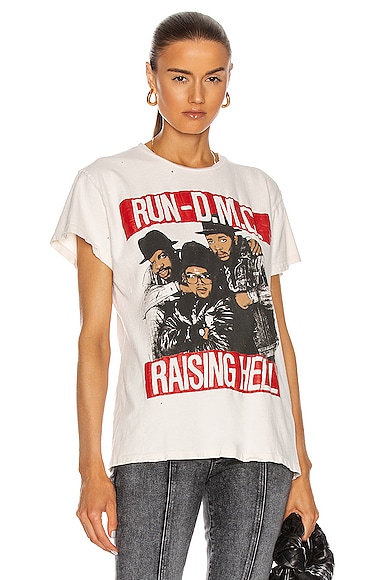 Run DMC Tee in White