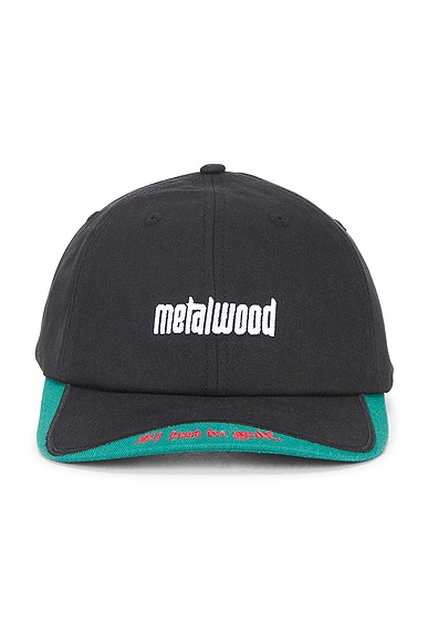 Metalwood Studio Number One Dad Hat in Black