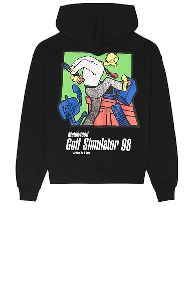 Metalwood Studio Simulator 98 Hooded Sweatshirt in Black