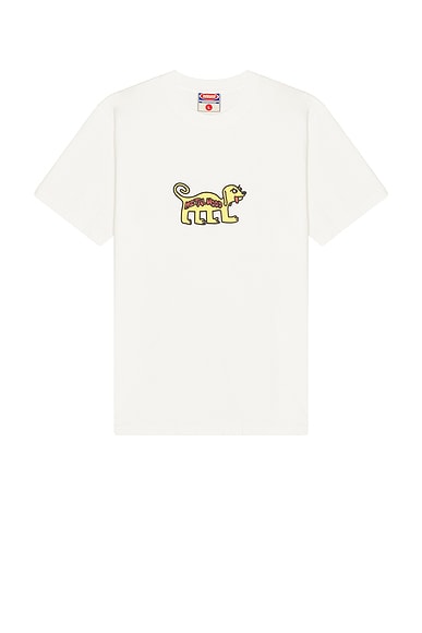 [LWOOD STUDIO] メタルウッドスタジオ Tシャツ T-Shirt Metalwood Studio Hello World T-Shirt in Heather Grey| Homme