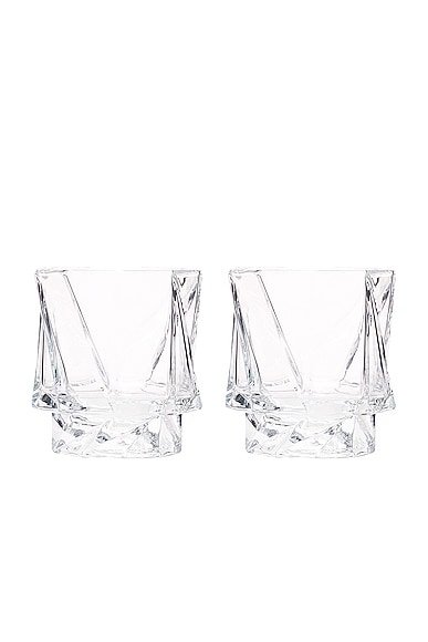 Max Id Ny Ghost Tumbler Pair In Clear