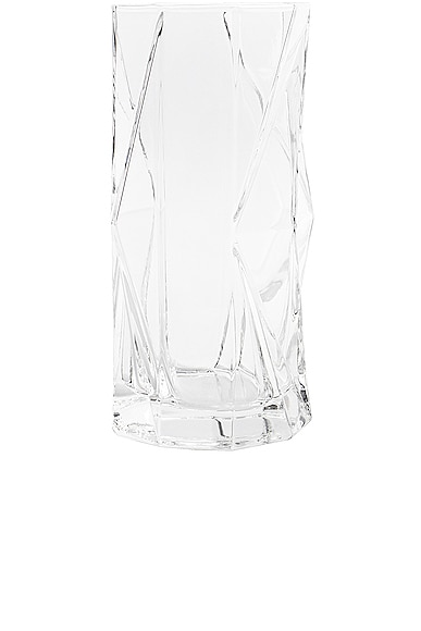 Shop Max Id Ny Ghost Highball Glass Pair In Clear