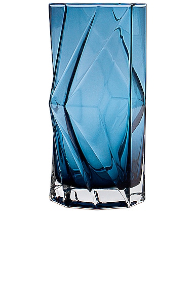 Shop Max Id Ny Ghost Highball Glass Pair In Blue