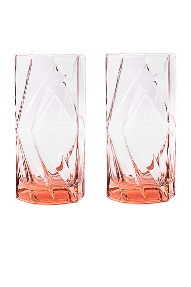 Ghost Highball Glass Pair