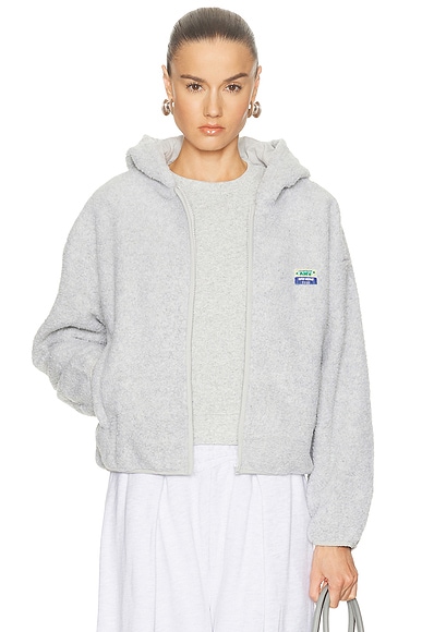 American Vintage Hoktown Hoodie in Polaire Chine