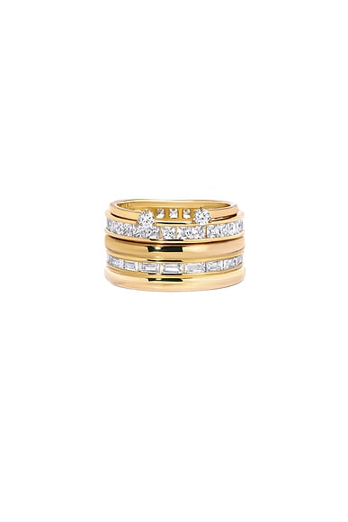 MEGA The Eternity Stack in 14k Gold Plated