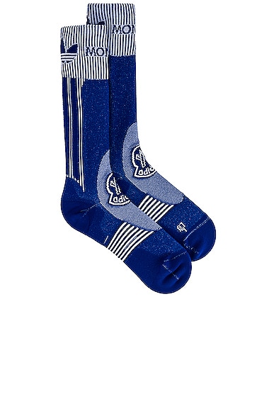 Moncler Genius X Adidas Socks In Blue