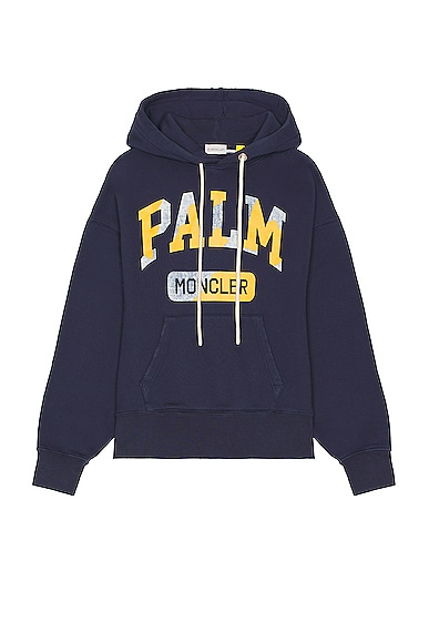 x Palm Angels Palm Hoodie in Navy