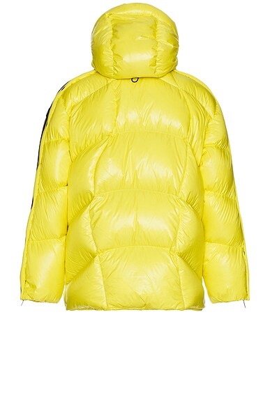 Moncler Genius X Adidas Beiser Jacket In Yellow
