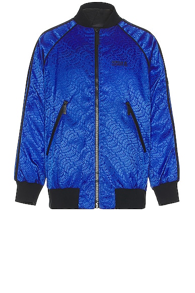 Moncler Genius x Adidas Seelos Bomber Jacket in Blue