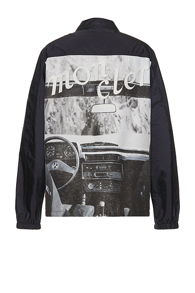 Moncler Genius X Mercedes Benz By Nigo Sopdu Jacket in Dark Navy Blue