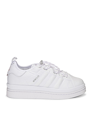 Moncler Genius x Adidas Campus Low Top Sneakers in White